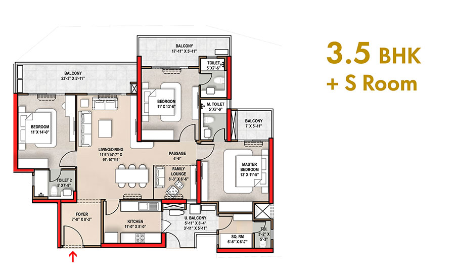 Whiteland floor plans